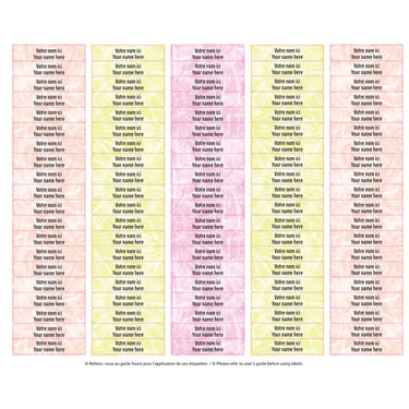 School Labels - Tie-Dye 1